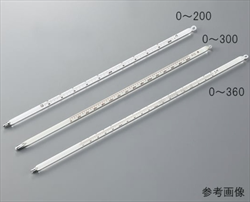 Nhiệt kế thủy ngân 0 - 360℃ AS ONE 1-609-30